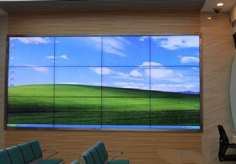 随县液晶拼接屏的另类用法。